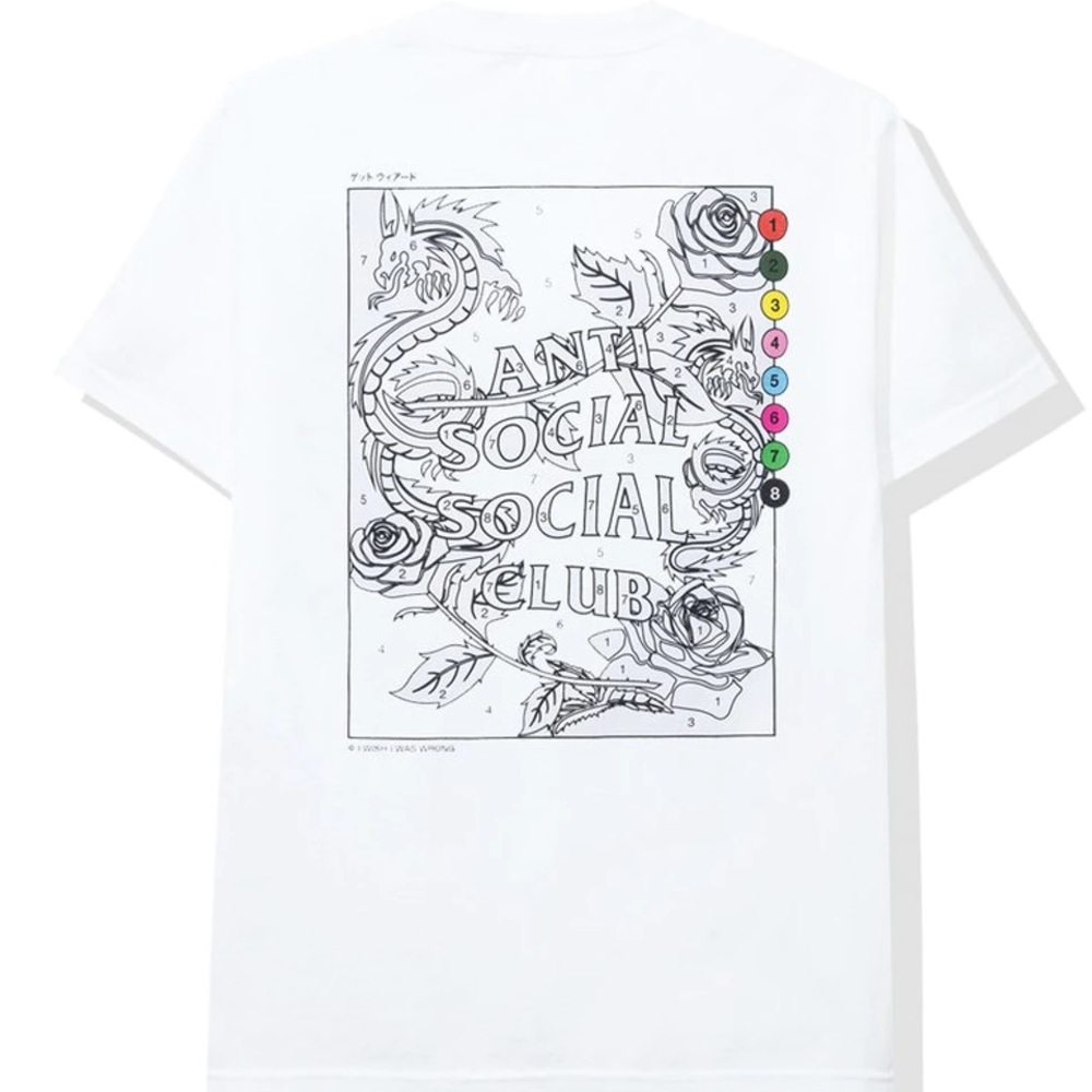 Anti social social club tshirt